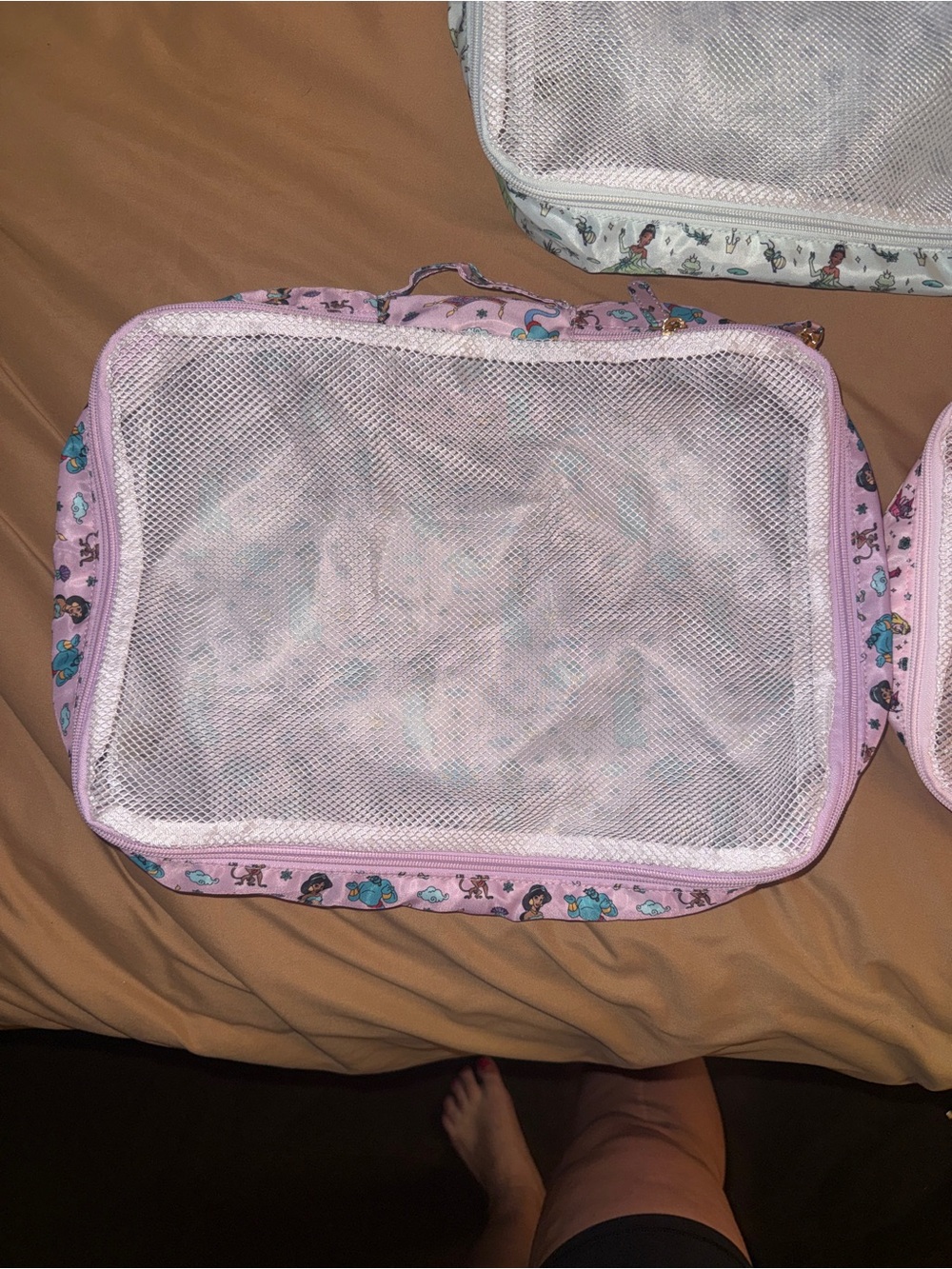 Stoney Clover Lane x Disney Princess Packing Cubes Medium Jasmine - Picture 2 of 2